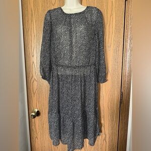 Women’s Old Navy Shimmer Sheet Star Print Cover Up Dress Top Size Medium
